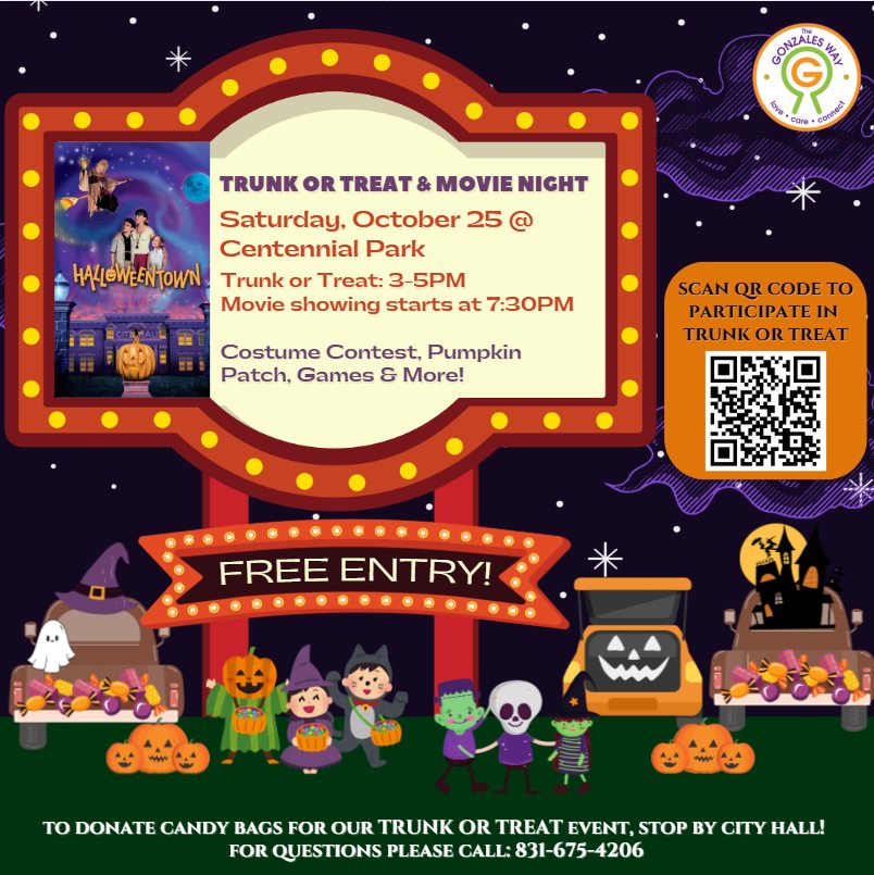 Trunk or Treat Movie Night
