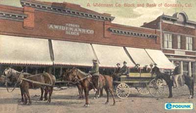 Wideman Bank on Fourth Street early 1900s