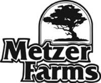 Metzer Farms logo with tree on top