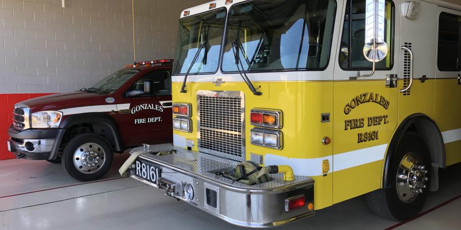 Gonzales Fire Department Truck
