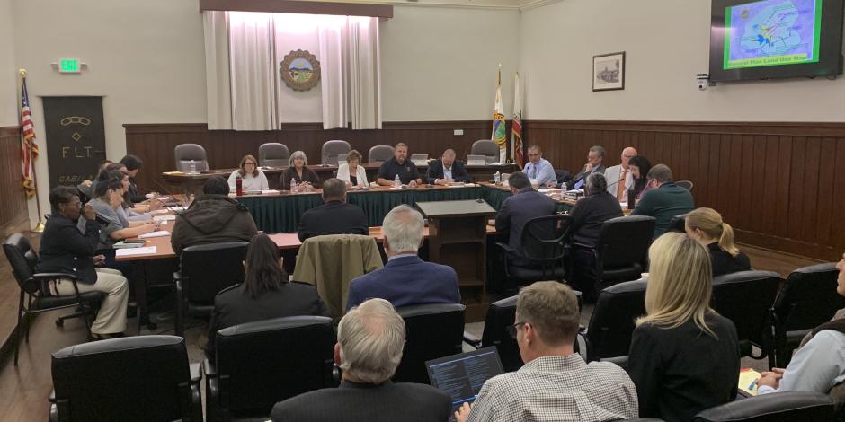 Joint meeting of City Council, Planning Commission, and School Board