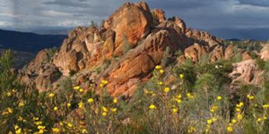 Pinnacles National Park rock outcropping
