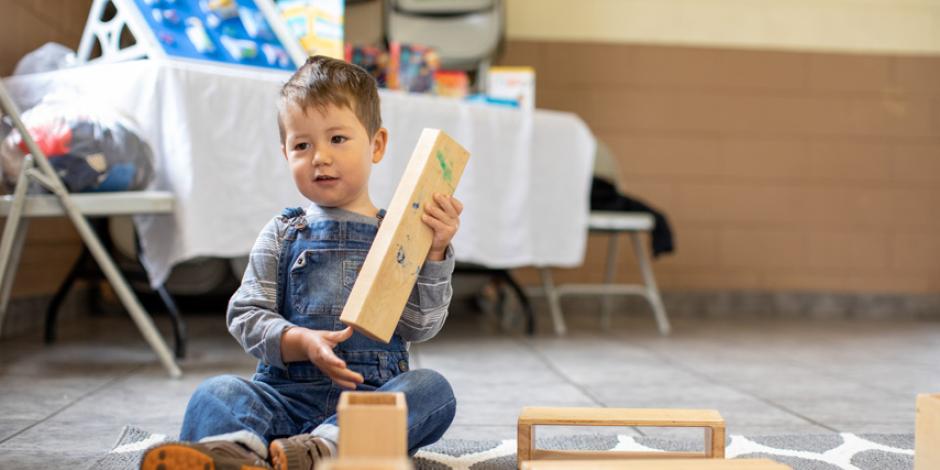 Gonzales Child in Rec Center