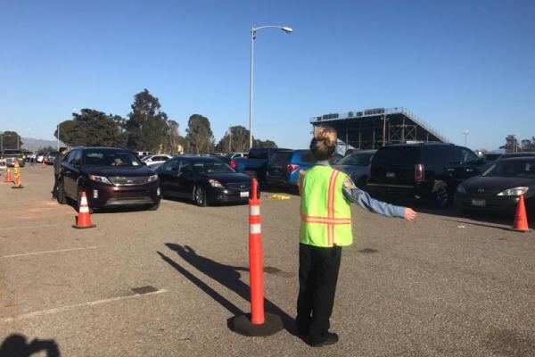 Gonzales Police Explorer Managing Traffic